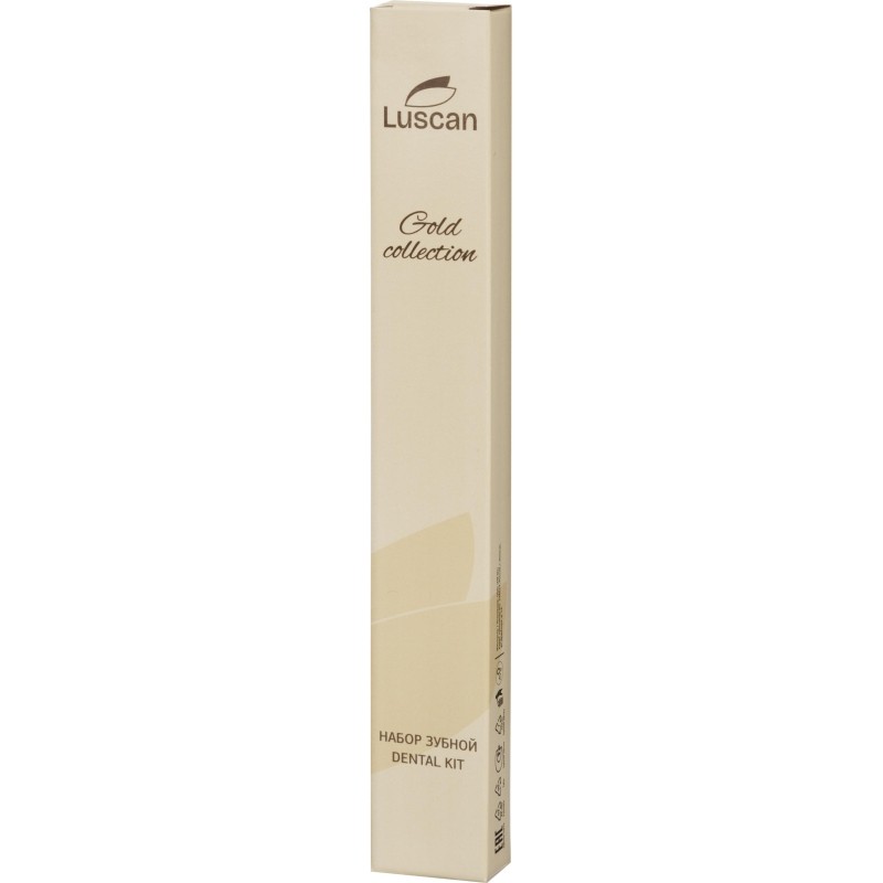 Набор зубной Luscan Gold Collection, картон, 200 шт/наб