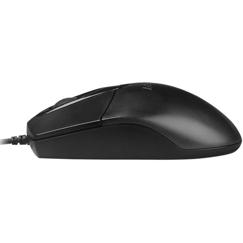 Мышь компьютерная A4Tech OP-720S черный (1200dpi) silent USB/3but