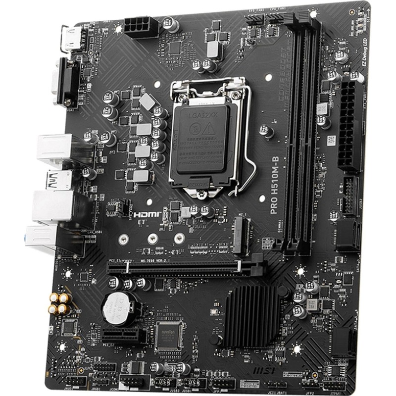 Материнская плата MSI PRO H510M-B H470, s1200, 2xDDR4, mATX, RTL