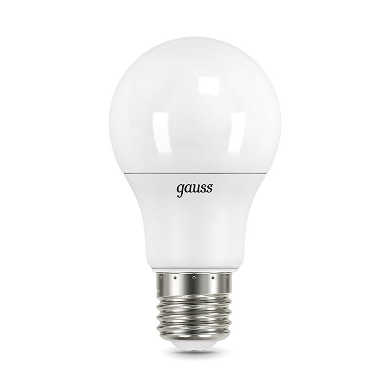 Лампа светодиодная Gauss 12W E27 A60 3000K 1150lm 102502112