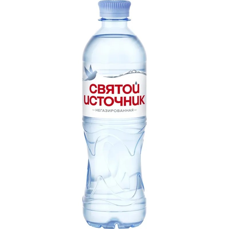 Вода питьевая Святой Источник ПЭТ 0,5л негаз