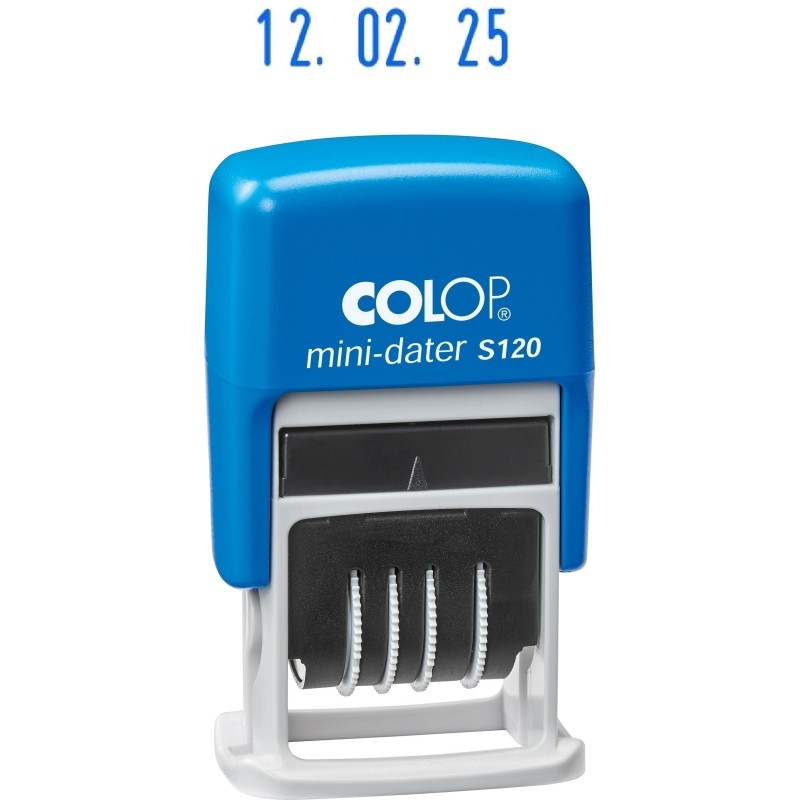 Датер автоматический Colop Мини S120/SD шрифт 3,8 мм с сокр.датой цифр