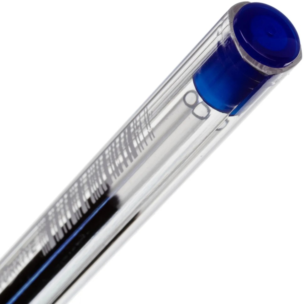Ручка шариковая неавтоматическая Pensan Triangle синяя (толщина линии 0.7 мм)