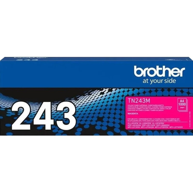 Картридж лазерный Brother TN-243M пурпурный
