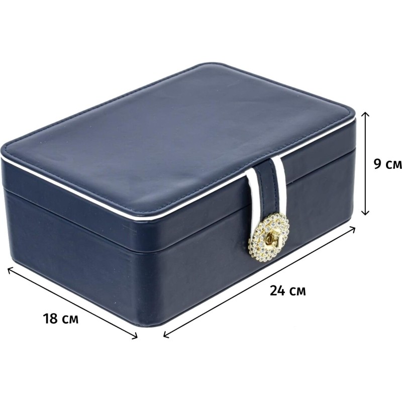 Шкатулка для украшений, L24 W18 H9 см, 799780