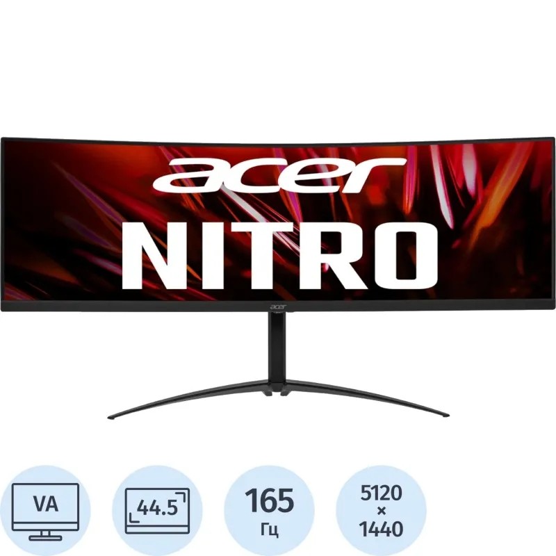Монитор Acer Nitro (UM.MX2CD.V01)44,5/DQHD/VA/165Hz/450cd/1ms/HDMI/DP