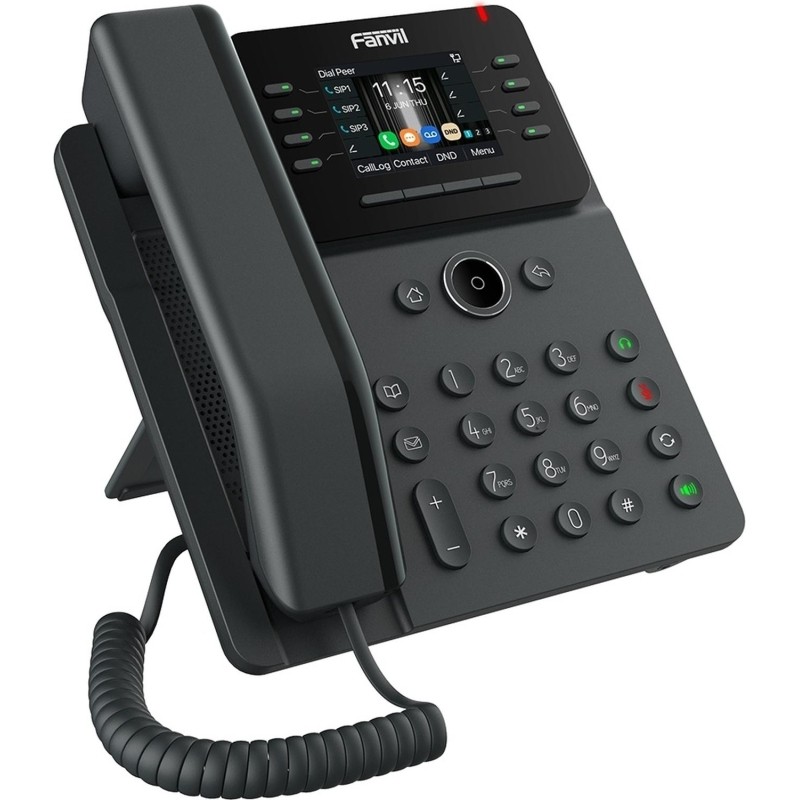 IP-телефон Fanvil V62W,HD voice, 8 SIP,2.8 Inch,Opus+IPV6,21 DSS,WIFI,PSU
