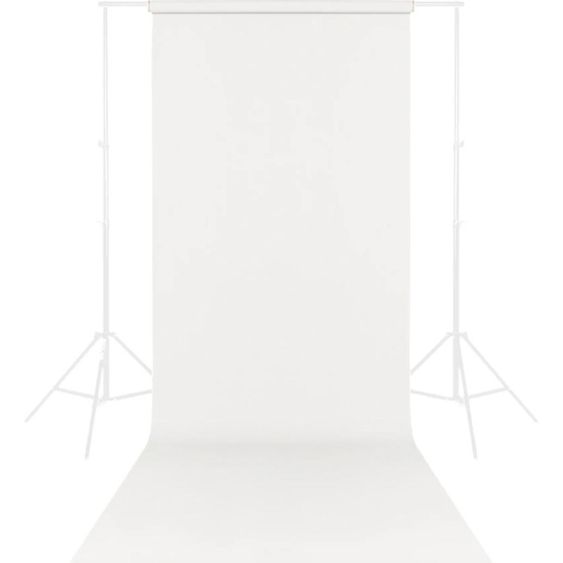 Фон бумажный Raylab 008 Arctic White Белый 2.72x11 м