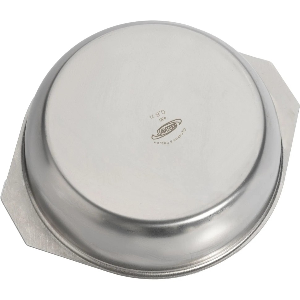 Тарелка нерж глуб 0,8л ТМ Amet