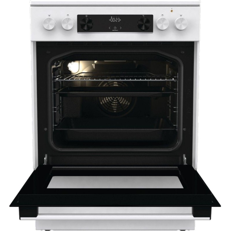 Плита Gorenje GEC6C40WD, стеклокерамическая