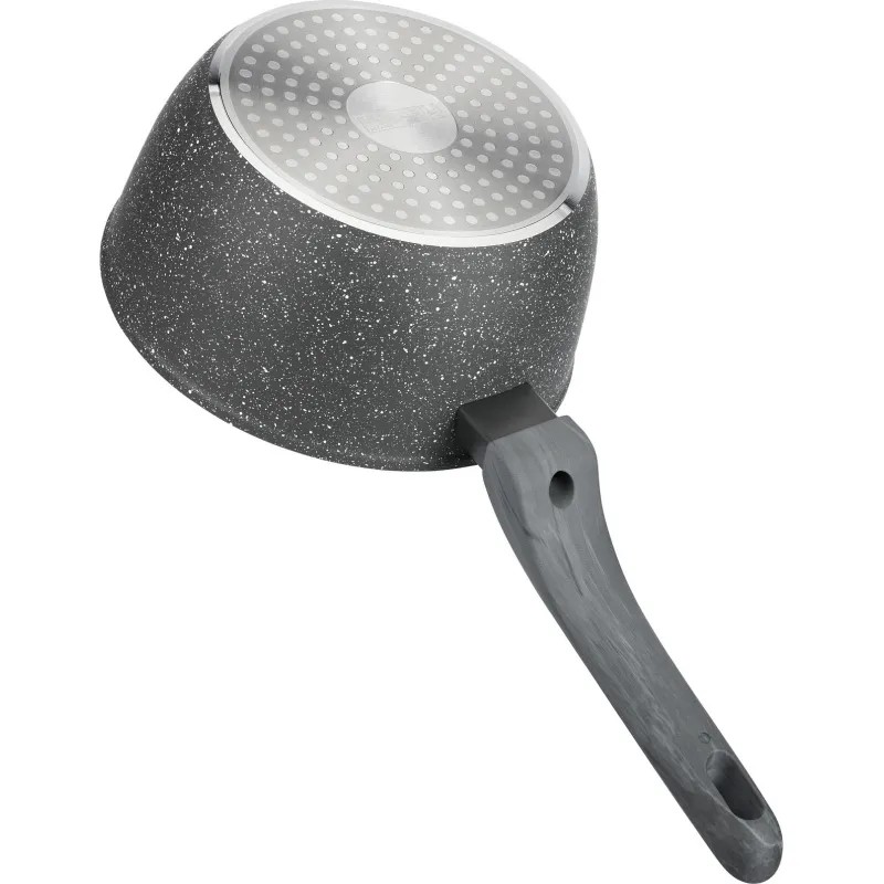 Ковш 1,3л без крышки  16х8 см Linea GRANITO (индукция) 93-AL-GT-3-16