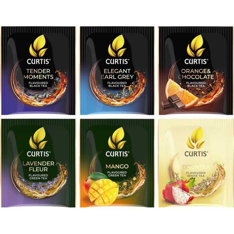 Чай Curtis Dessert Tea Collection ассорти, 30 сашет