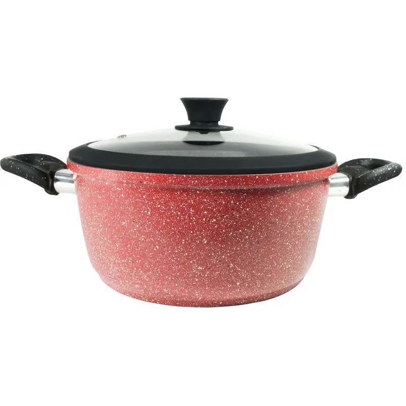 Кастрюля 4л Panairo The Brusnika c крышкой и ненагрев. ручками soft-touch