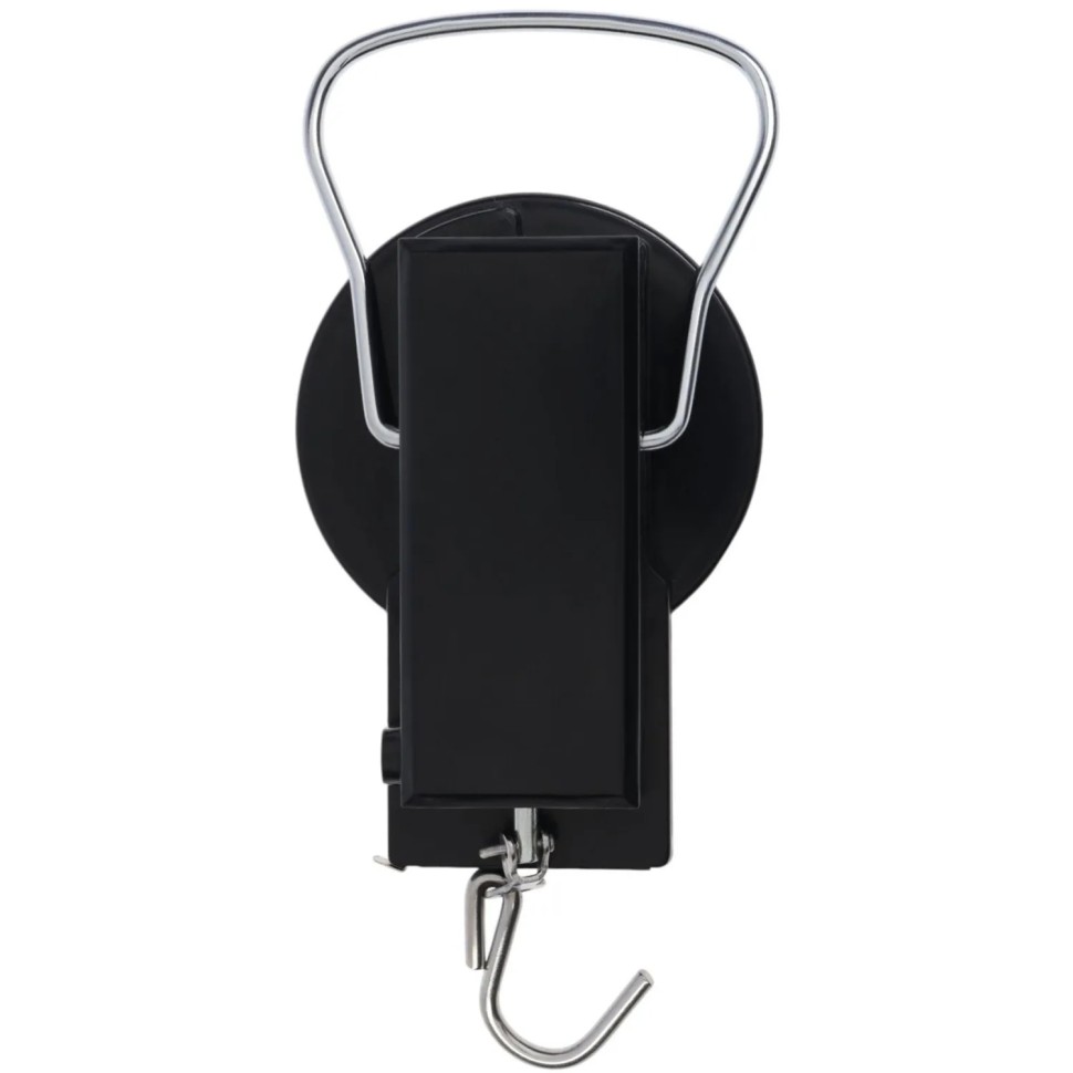 Весы -безмен механические, до 22 кг, цена деления 250 г, чёрные