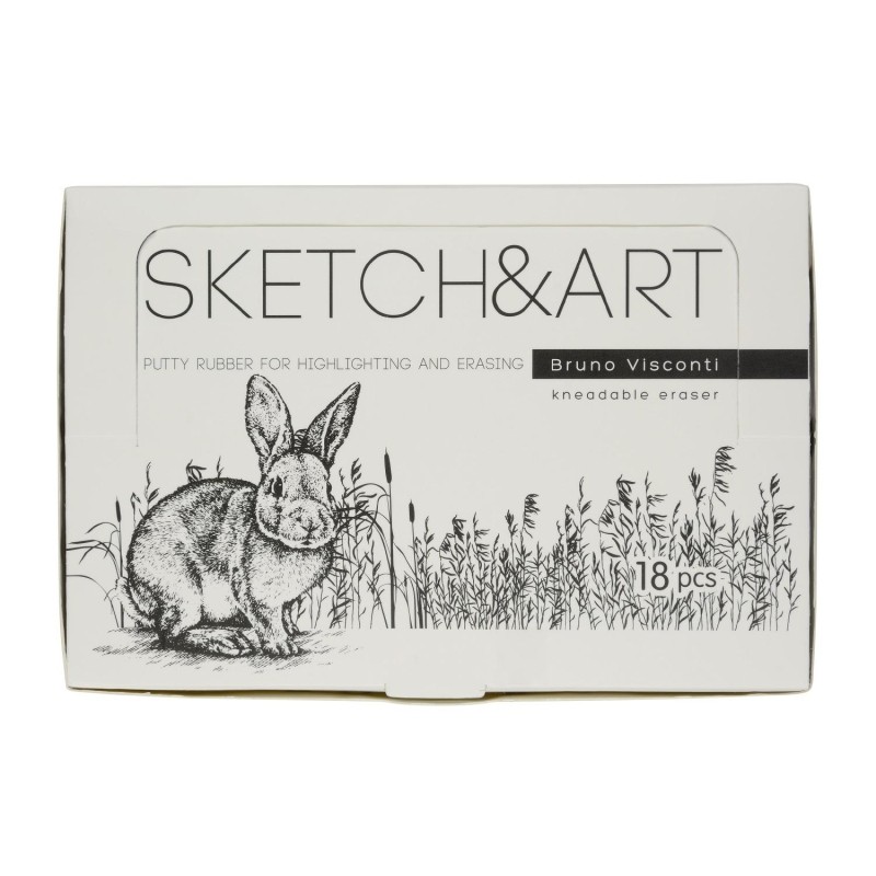 Ластик-клячка художественный SKETCH&amp;ART в пластиковой коробочке 42-0042