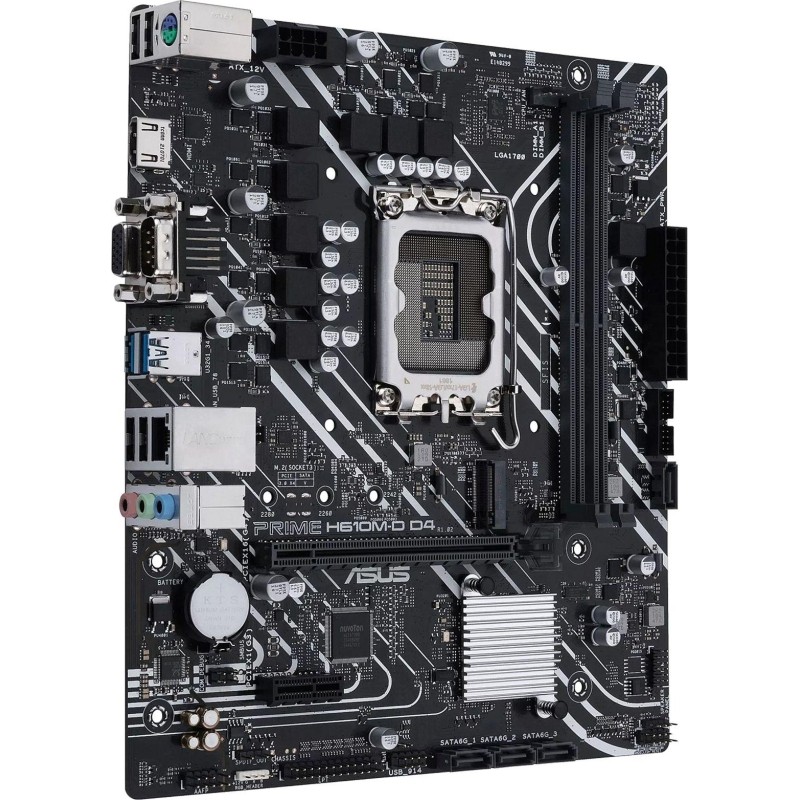 Материнская плата ASUS PRIME H610M-D D4, H610 s1700, 2xDDR4, mATX