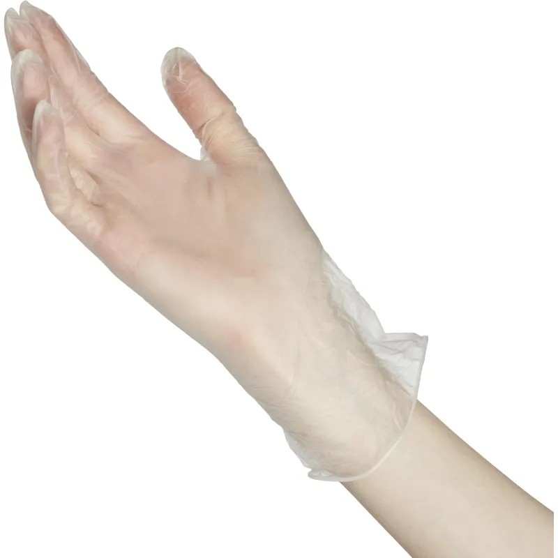 Перчатки одноразовые виниловые, н/о, прозр. Armilla (XL), 50п/уп 4гр.,ПС