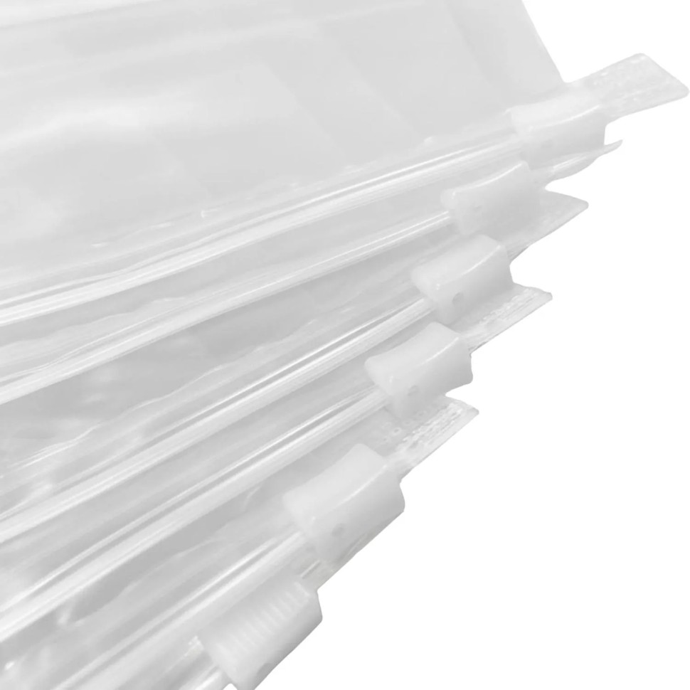 Пакет с замком слайдер EVA прозрачный 60 мкм 25х35, 50 шт/уп Пакет с замком слайдер EVA прозрачный 60 мкм 25х35, 50 шт/уп