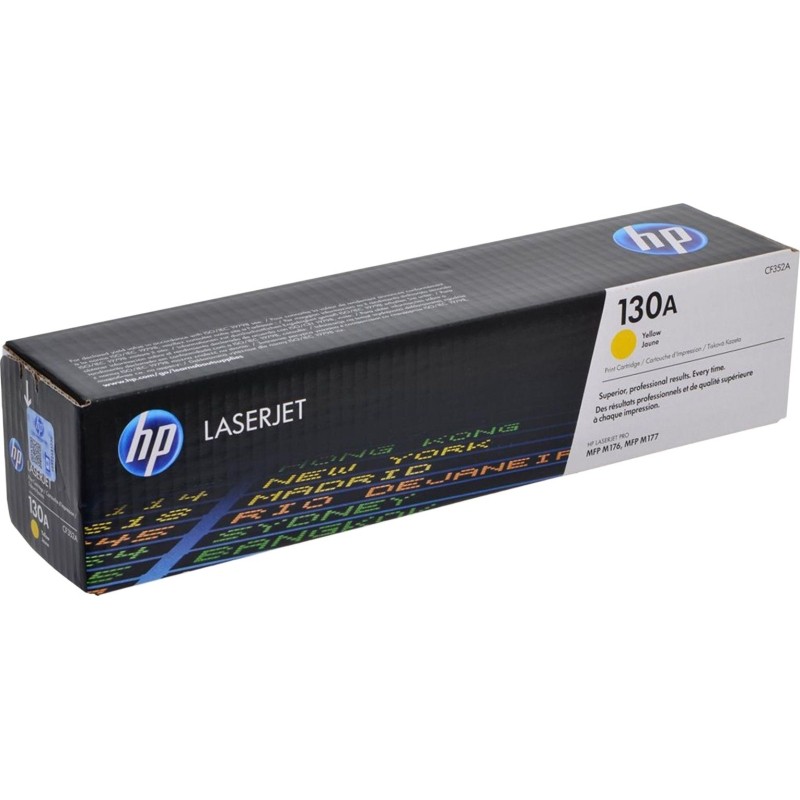 Картридж лазерный HP 130A CF352A жел. для LJ Pro M176n/M177f
