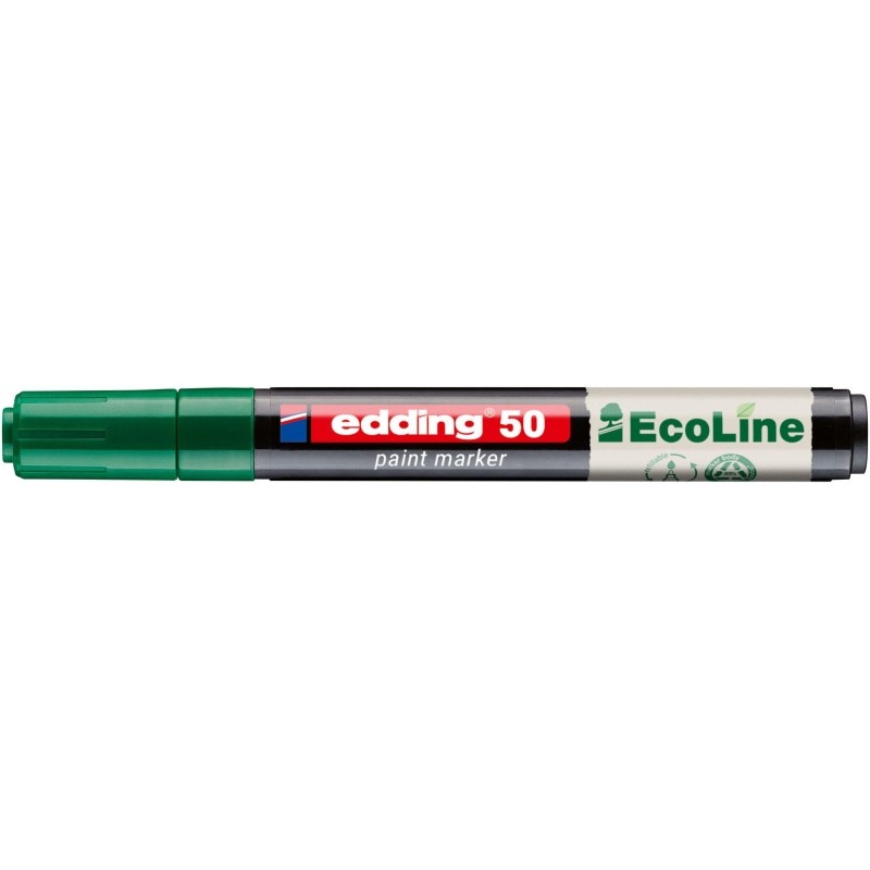 Маркер промышленный лаковый Edding зеленый 2-3 мм (4-50-004)