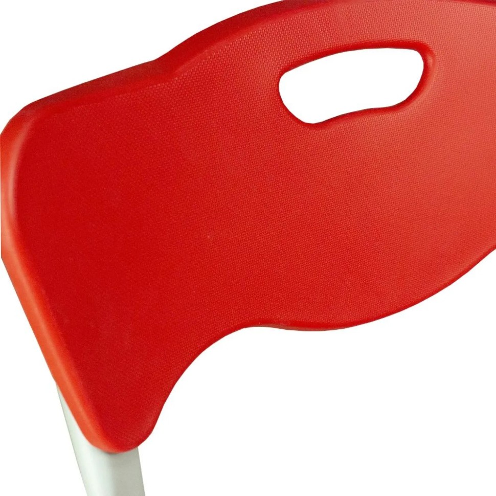 Стул ученический АM_ STAND UP 3-5 гр.р каркас серый, красный