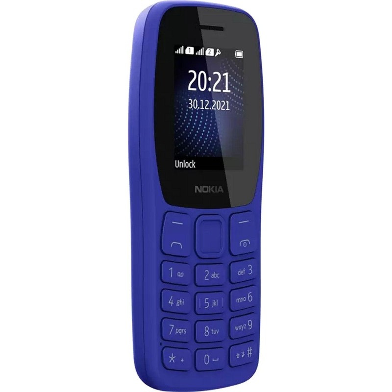 Мобильный телефон NOKIA 105 TA-1416 DS EAC2+ BLUE