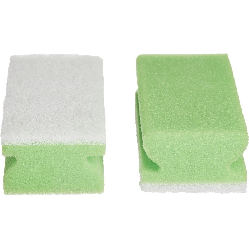 Губки для мытья посуды TASKI Scourer NonAbrasive 13x7,5см зеленые 10шт/уп