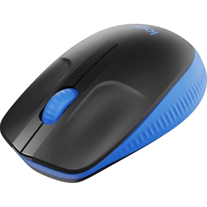 Мышь беспроводная Logitech 910-005907 синяя/чёрная