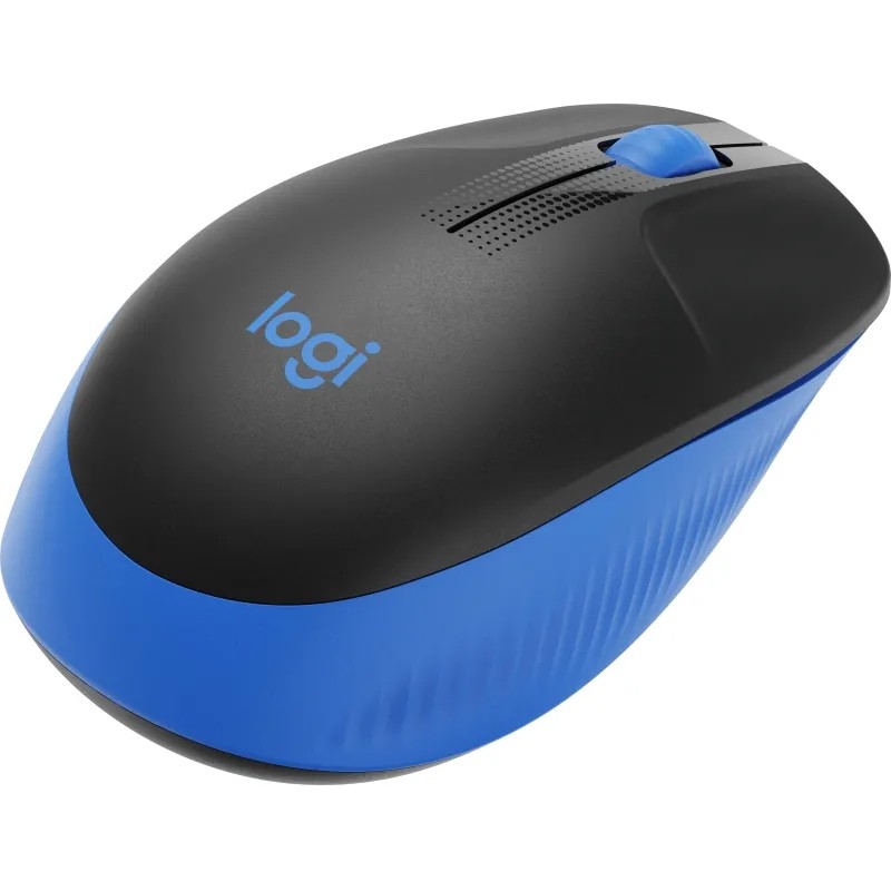 Мышь беспроводная Logitech 910-005907 синяя/чёрная
