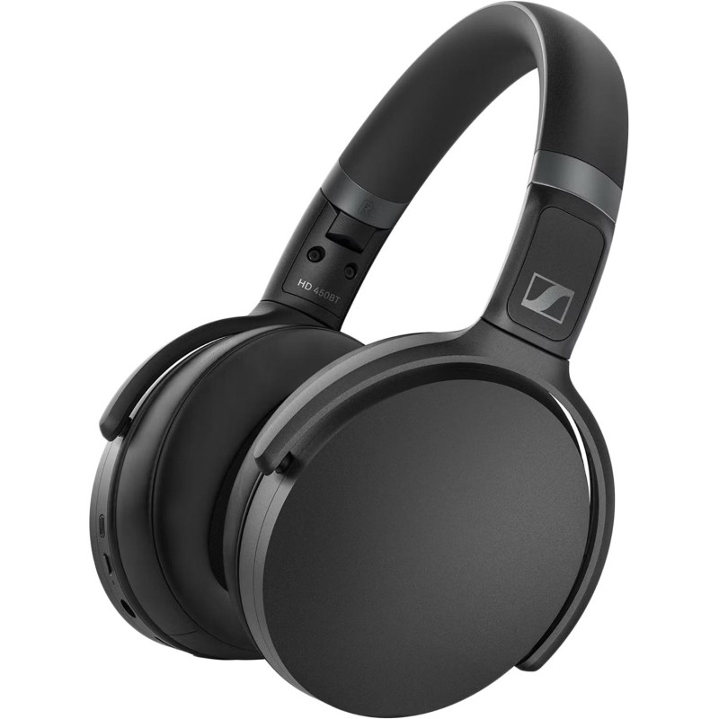 Наушники Sennheiser HD 450BT Black, Bluetooth, накладные (508386)