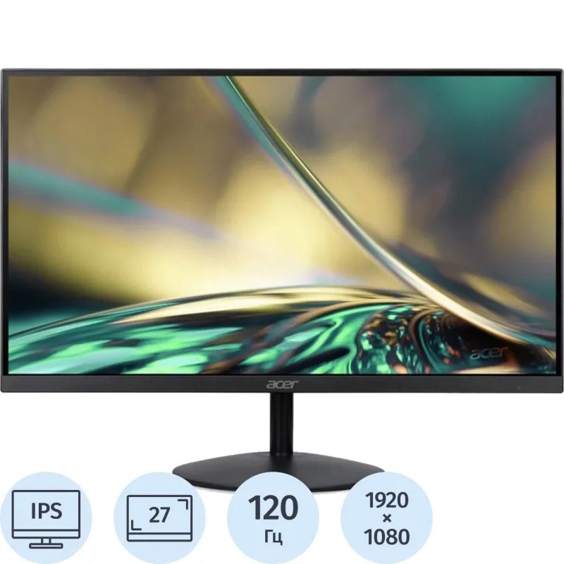 Монитор Acer (UM.HS2CD.002)27/FHD/IPS/120Hz/250cd/1ms/HDMI/DP