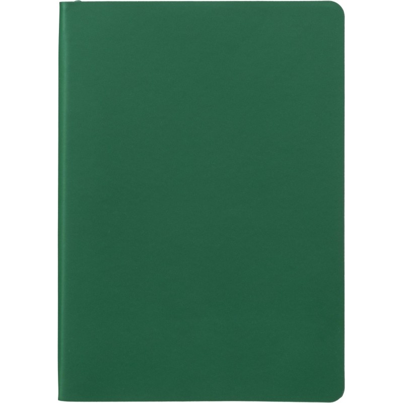 Ежедневник недатированный ATTACHE Soft touch А5,140х200мм,136л, темно-зелен