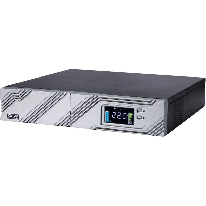 ИБП PowerCom (SRT-3000A LCD)  3000ВА, 2700Вт,(8 C13);(1 C19)