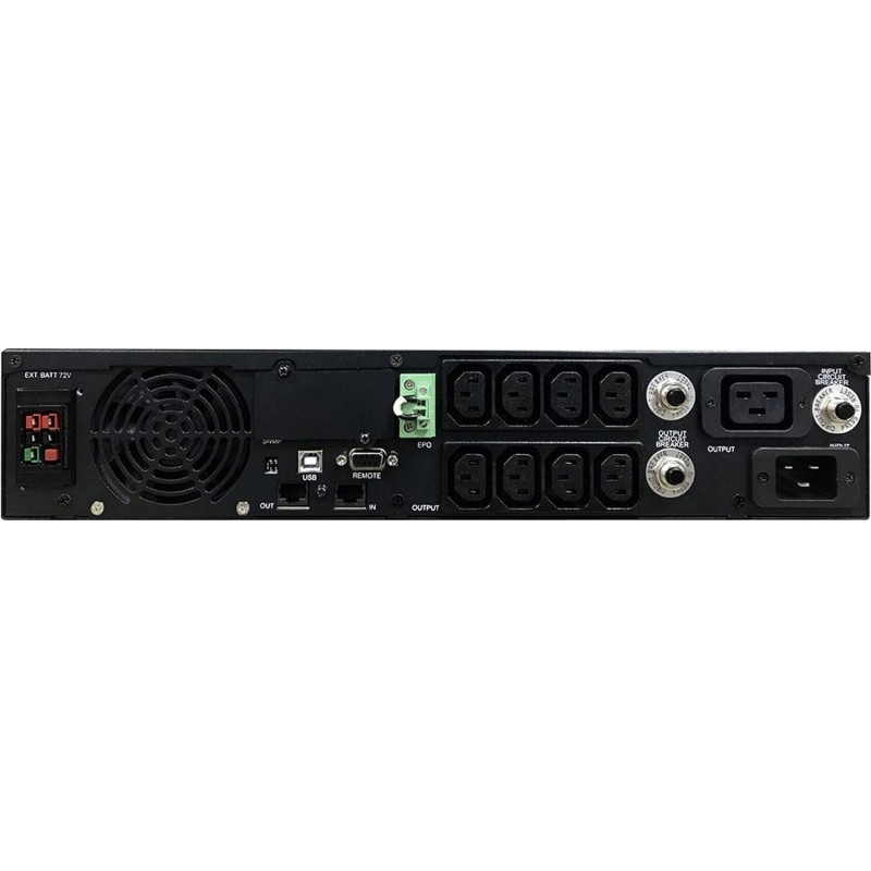 ИБП PowerCom (SRT-3000A LCD)  3000ВА, 2700Вт,(8 C13);(1 C19)