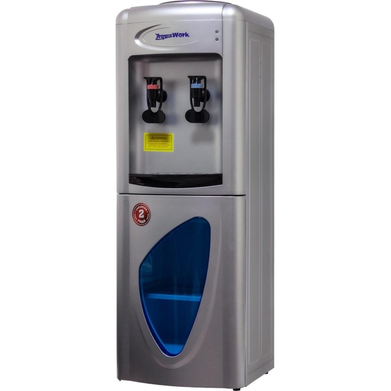 Кулер   Aqua Work AW 0.7LDR (серебро), напольный, эл.охл