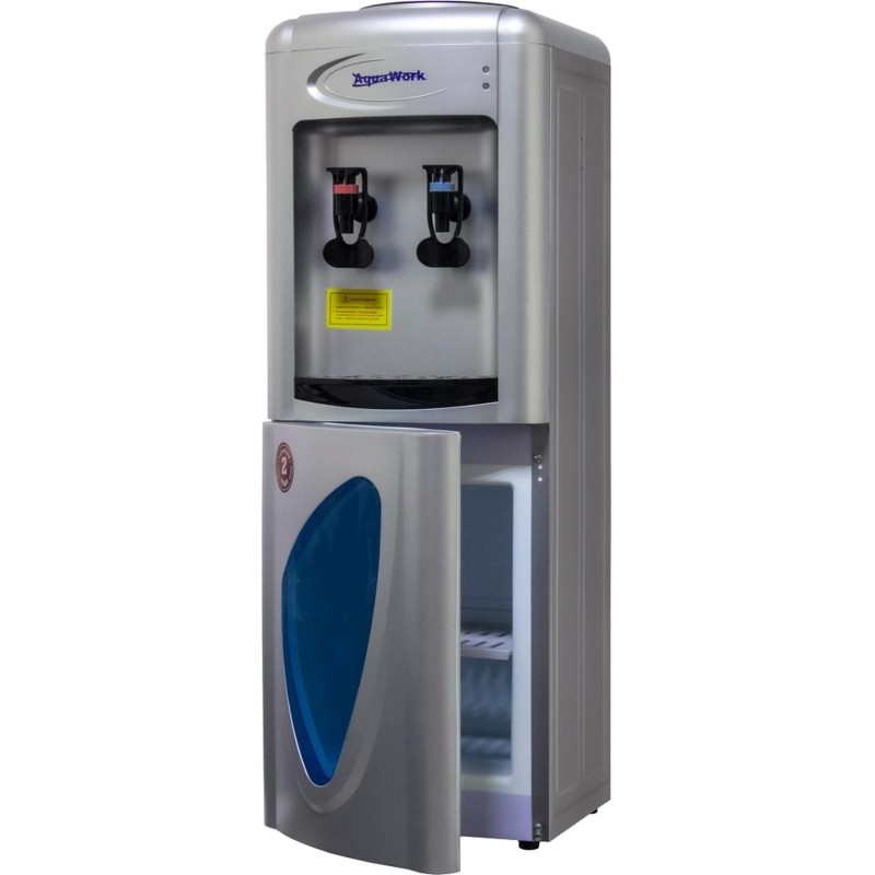 Кулер   Aqua Work AW 0.7LDR (серебро), напольный, эл.охл