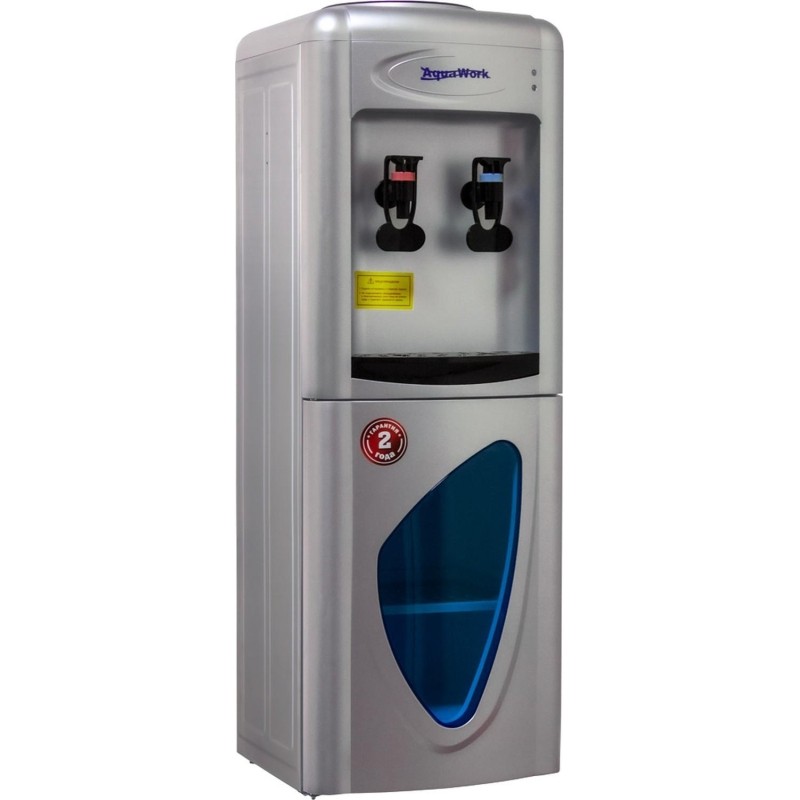 Кулер   Aqua Work AW 0.7LDR (серебро), напольный, эл.охл