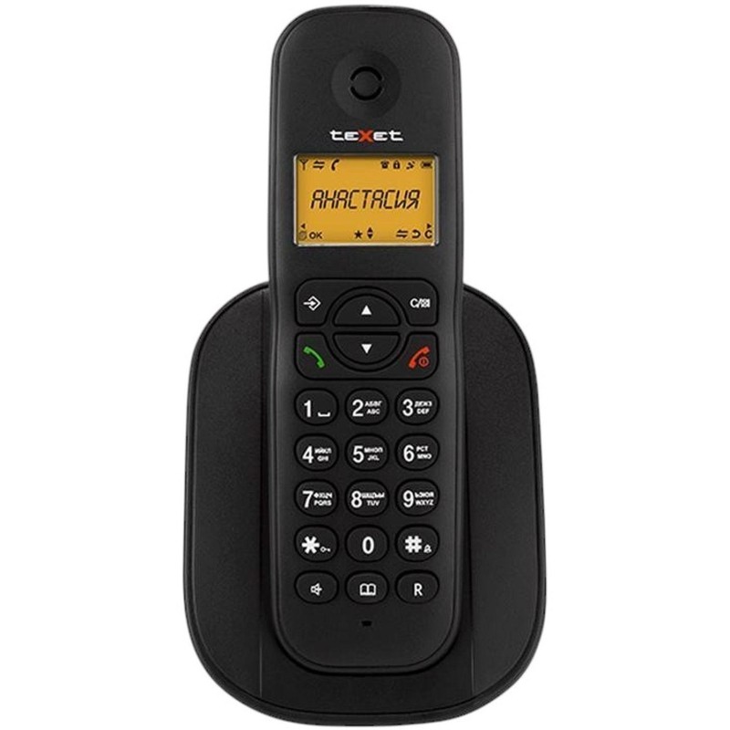 Радиотелефон teXet TX-D4505A черный