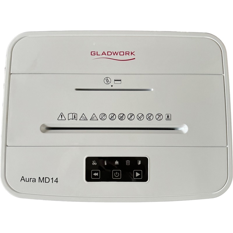 Шредер Gladwork Aura MD14 ур.секр. P-5, 14лист., 25л