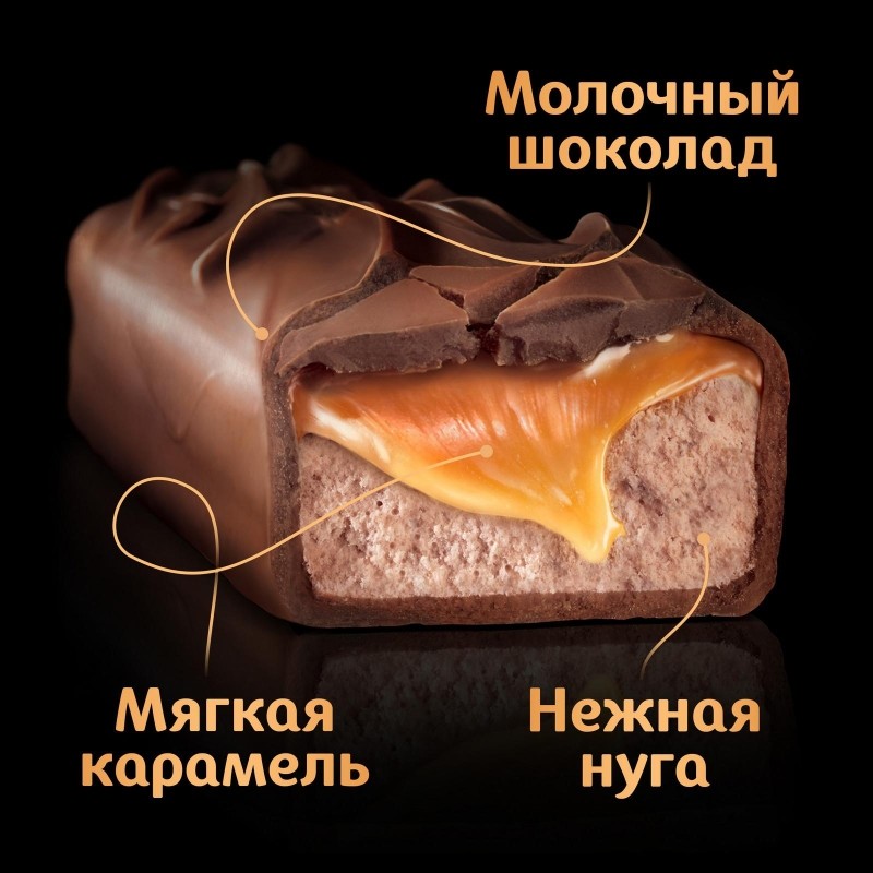 Шоколадный батончик Mars Minis с карамелью и нугой, 2,7кг