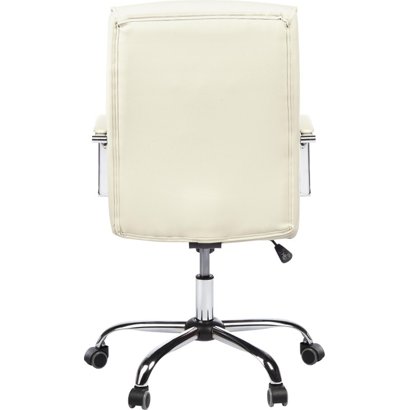 Кресло BN_SH_EChair-509 TPU к/з бежевый хром