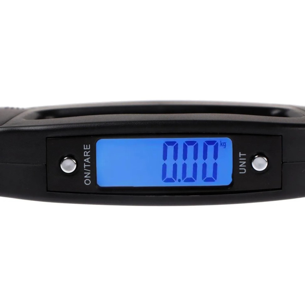 Весы -безмен Luazon LV-506, электронные до5 кг точность до 10г подсвет.чёрн