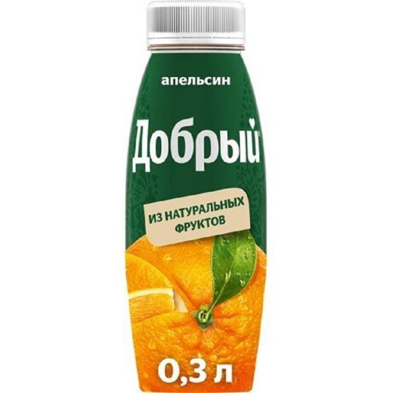 Нектар  Добрый  Апельсиновый пэт 0,3 л