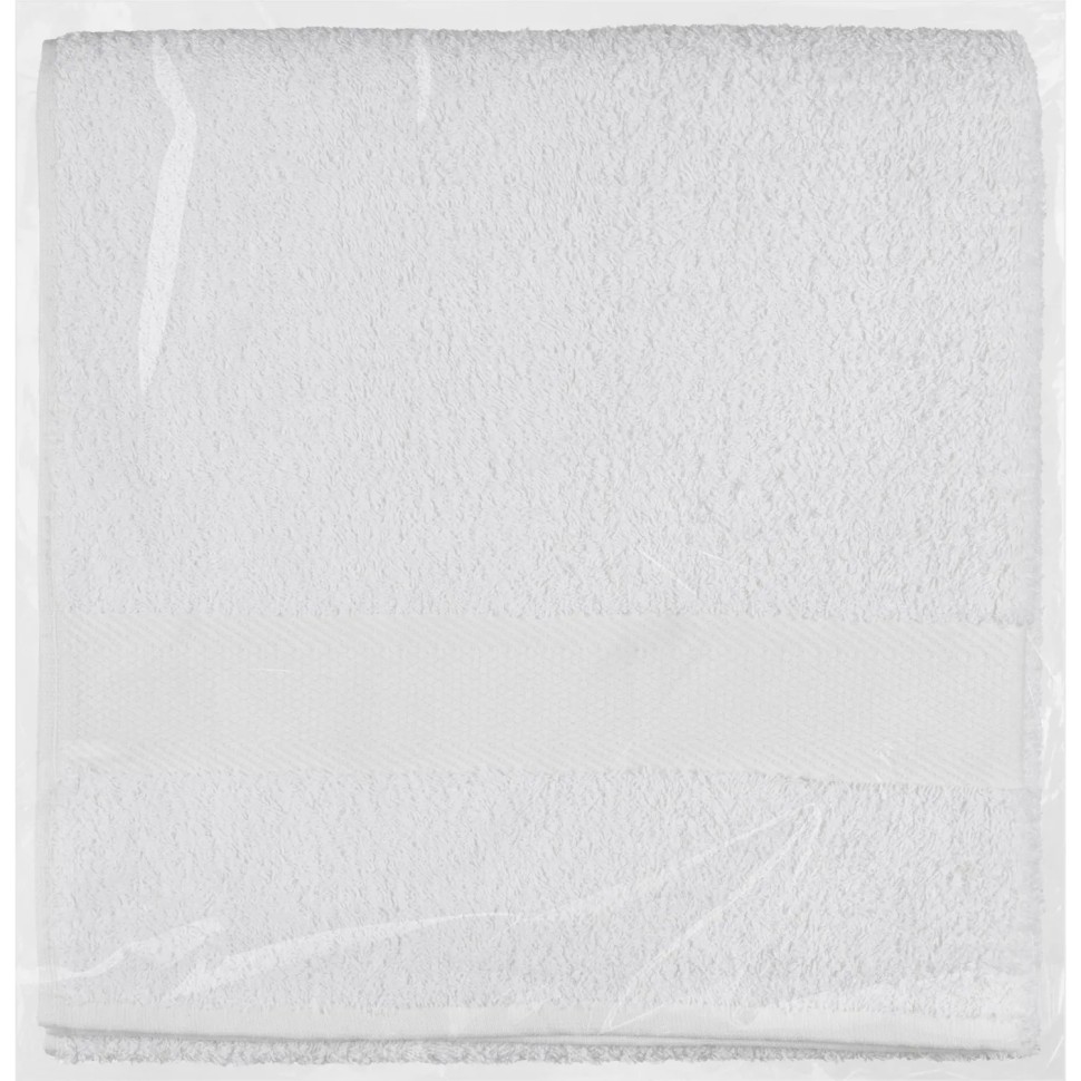 Набор полотенец махровых бордюр 440г/м2, 70х140 белый, 5шт