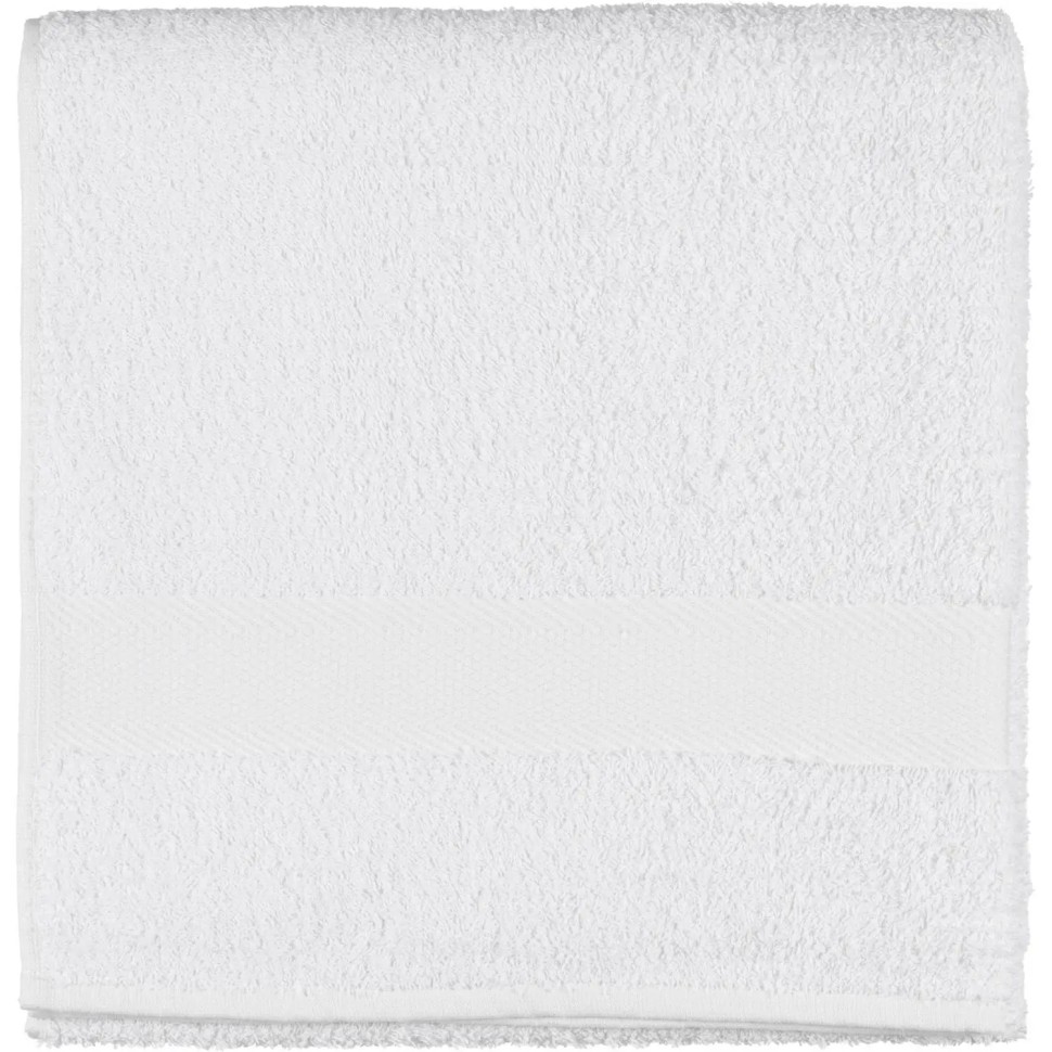 Набор полотенец махровых бордюр 440г/м2, 70х140 белый, 5шт