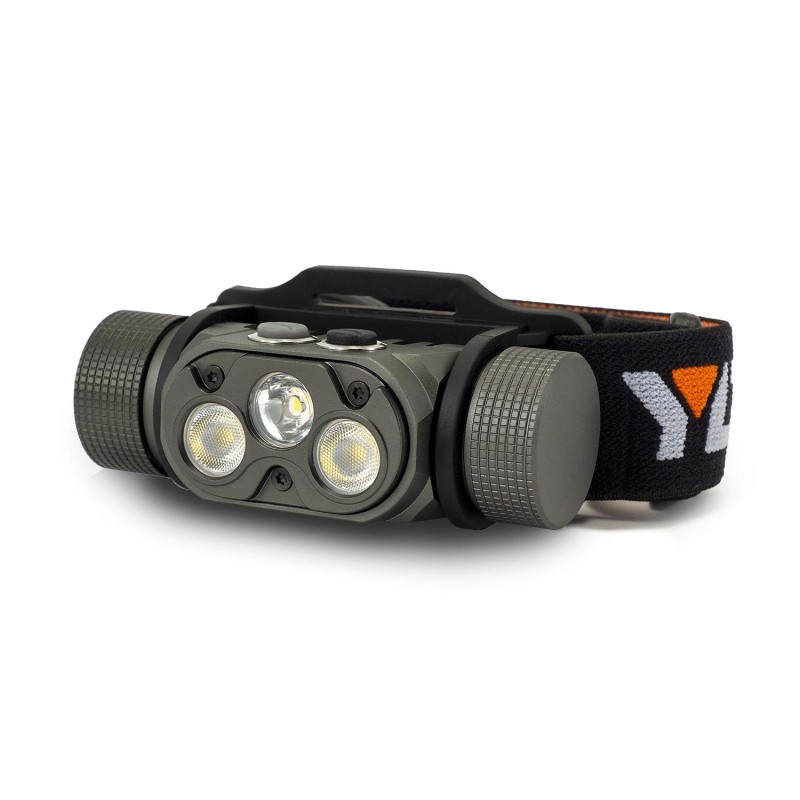Фонарь налобный ЯРКИЙ ЛУЧ YLP PANDA 4.2  max1600лм, под аккумулятор 18650