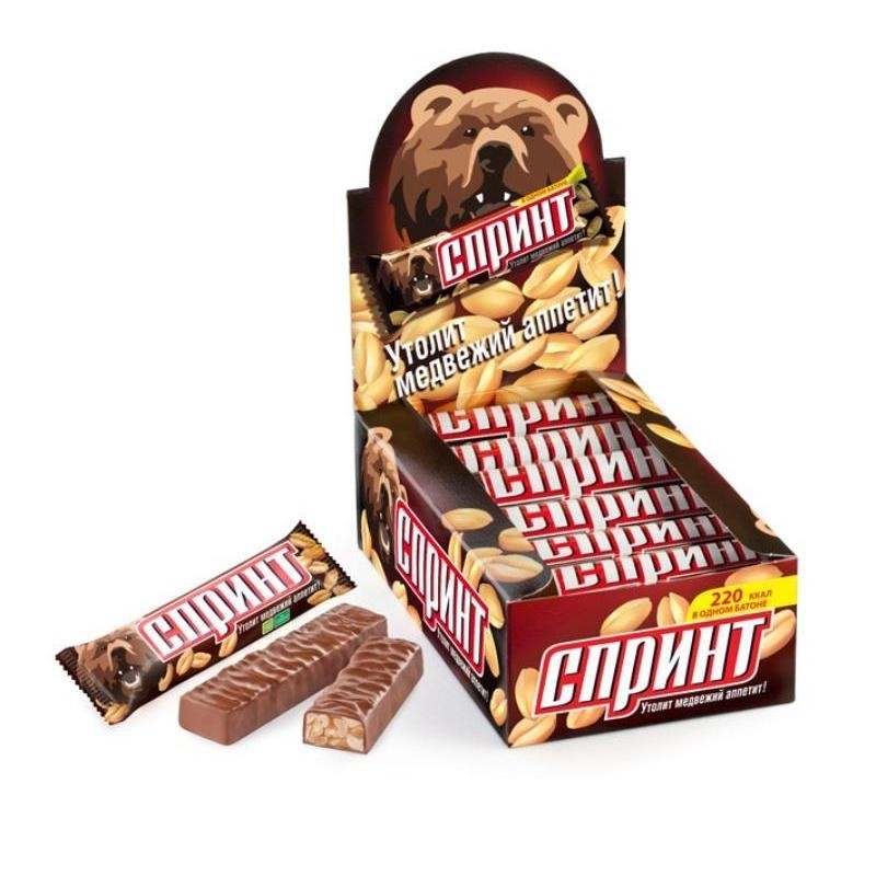 Шоколадный батончик СПРИНТ 50г (КЗ1389)