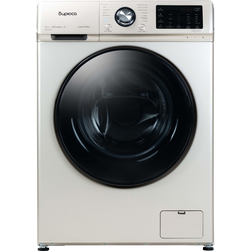 Стиральная машина Бирюса WM-SL1014/15 B,A+++,фронт,макс.:10кг золот,инверт