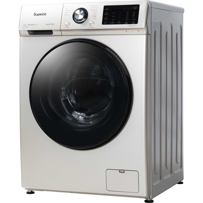 Стиральная машина Бирюса WM-SL1014/15 B,A+++,фронт,макс.:10кг золот,инверт