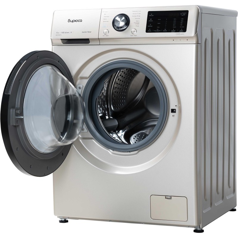 Стиральная машина Бирюса WM-SL1014/15 B,A+++,фронт,макс.:10кг золот,инверт